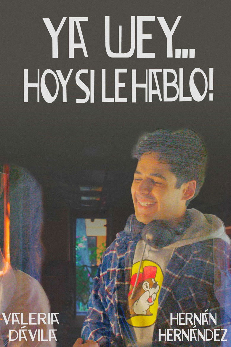 I'm talking to her today poster background