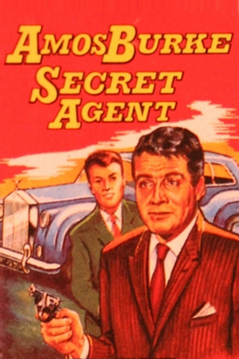 Amos Burke: Secret Agent poster background