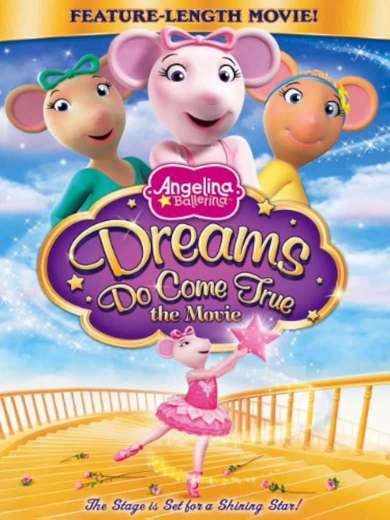 Angelina Ballerina: Dreams Do Come True poster background