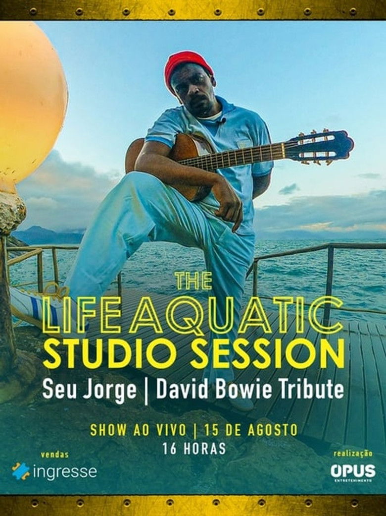 The Life Aquatic: A Tribute to David Bowie by Seu Jorge poster background