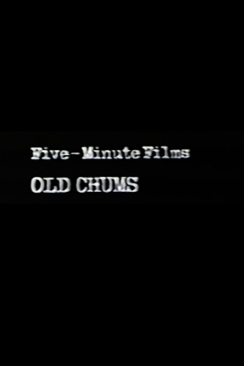 Old Chums poster background