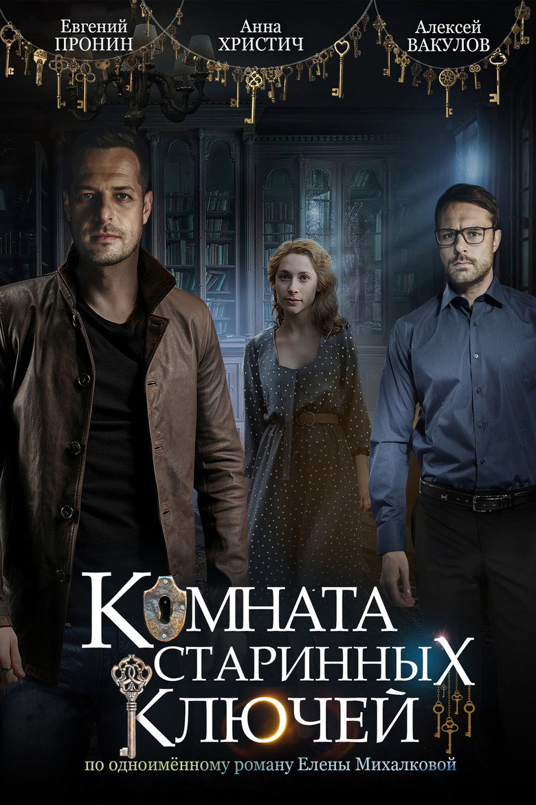 Комната старинных ключей poster background