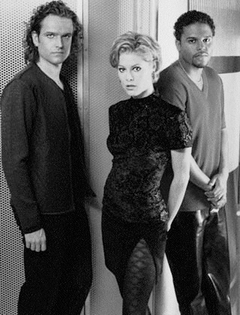 Three poster background