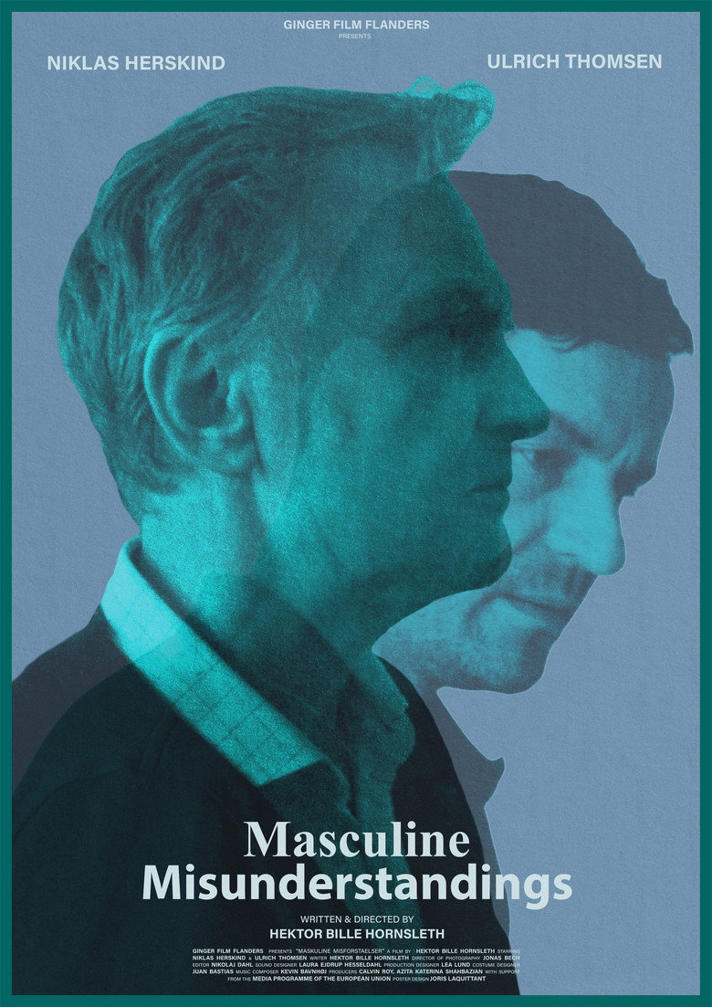 Masculine Misunderstandings poster background