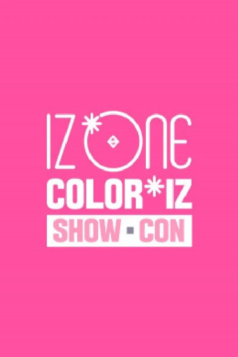 IZ*ONE ′COLOR*IZ′ 쇼-콘 poster background