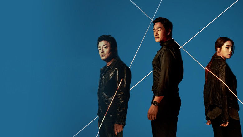 A tense exchange in a dimly lit warehouse