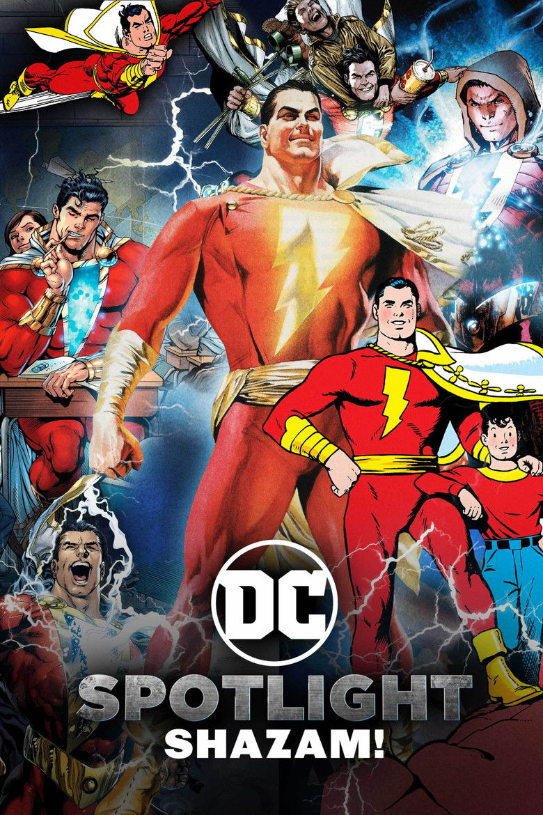 DC Spotlight: Shazam! poster background