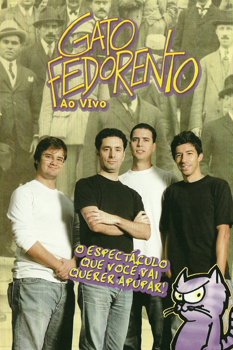 Gato Fedorento Live poster background