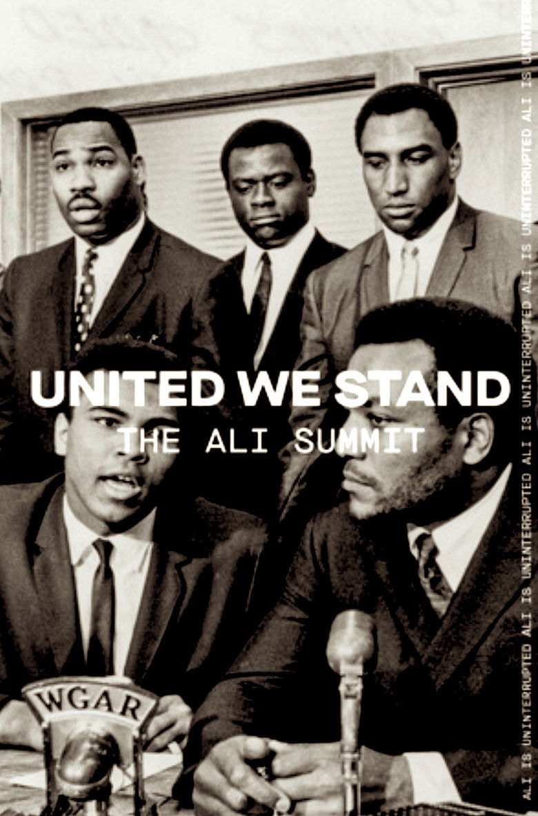 United We Stand: The Ali Summit poster background