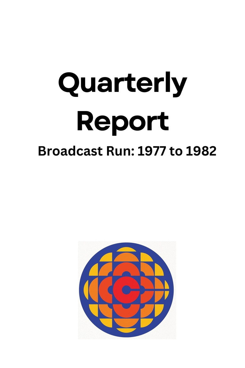 Quarterly Report poster background