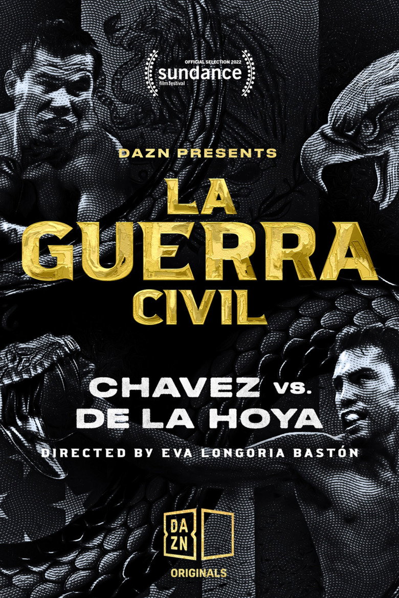 La Guerra Civil: Chavez vs. de la Hoya poster background
