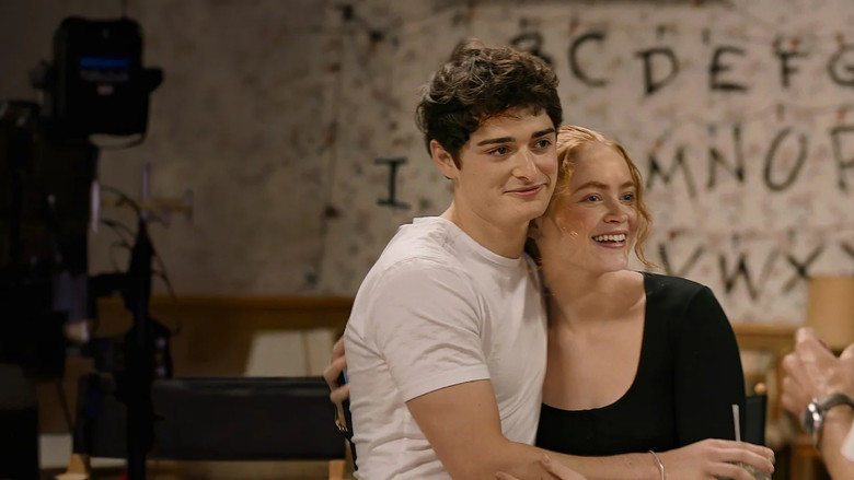 Matt and Ross Duffer looking exhausted in the writers' room