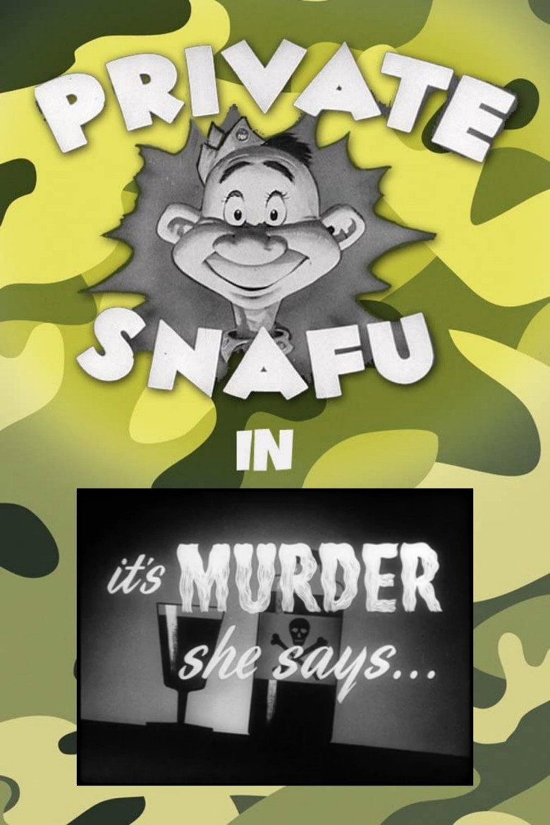 It's Murder She Says... poster background