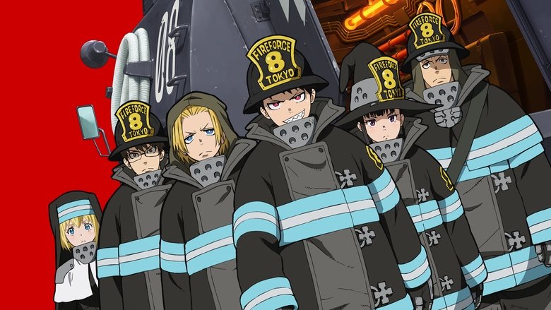 A member of the Fire Force in protective gear
