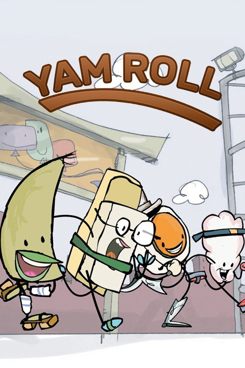 The Very Good Adventures of Yam Roll in Happy Kingdom poster background
