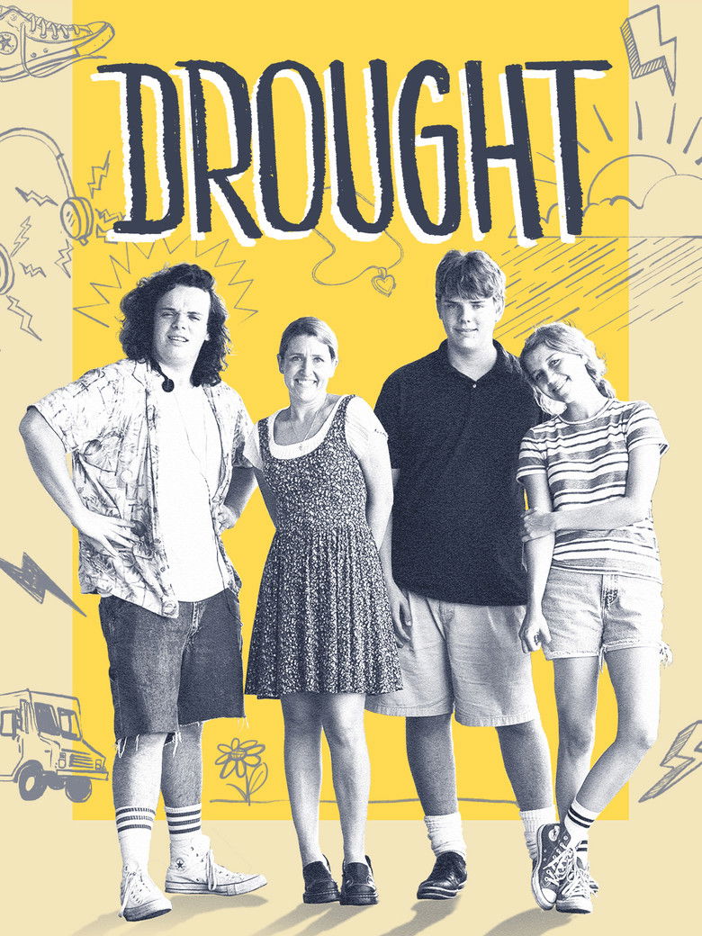 Drought poster background