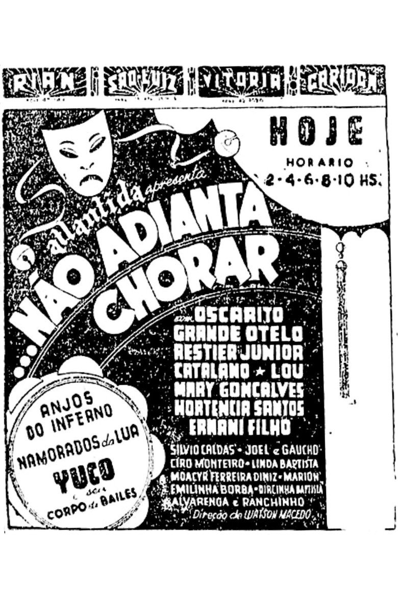 Não Adianta Chorar poster background
