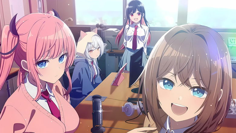 Arisu listening to the radio