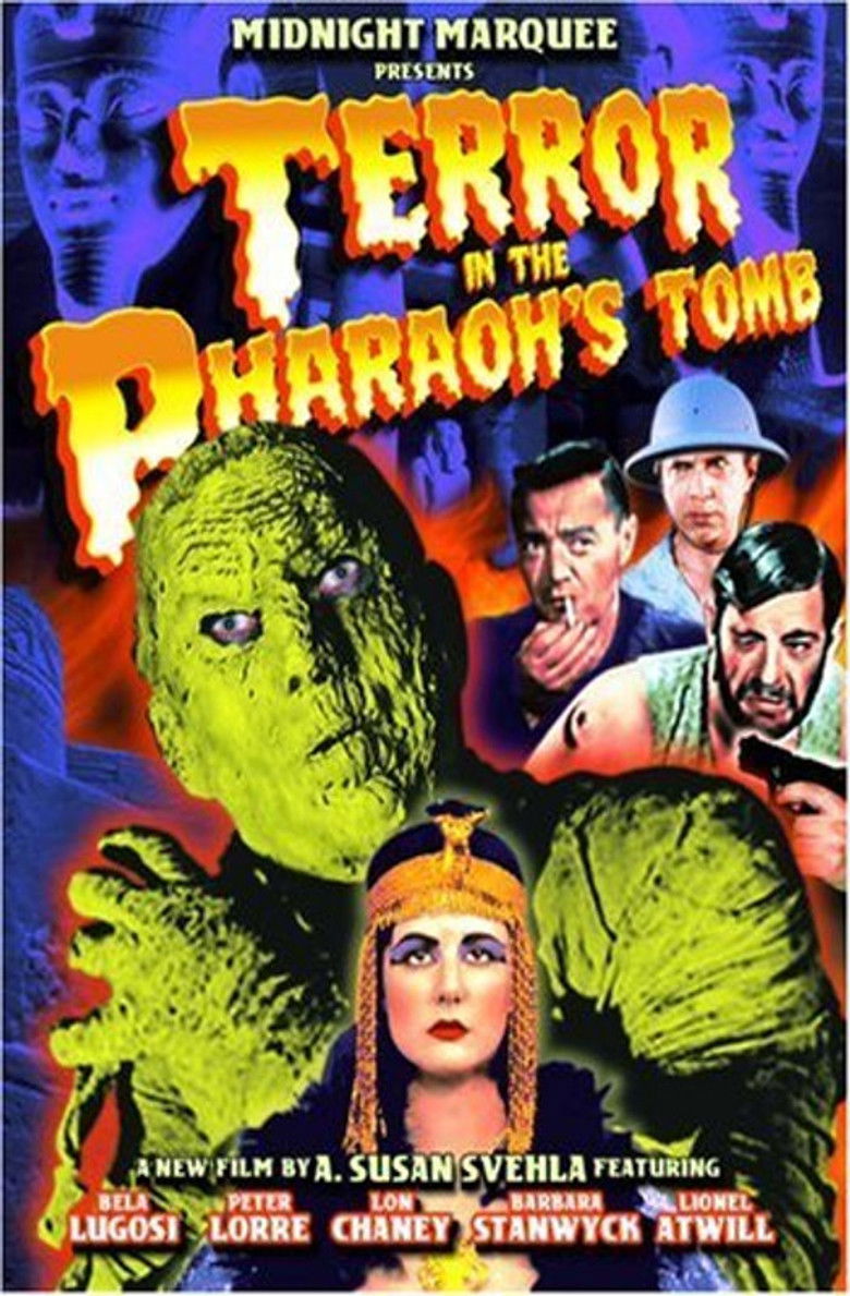Terror in the Pharaoh's Tomb poster background