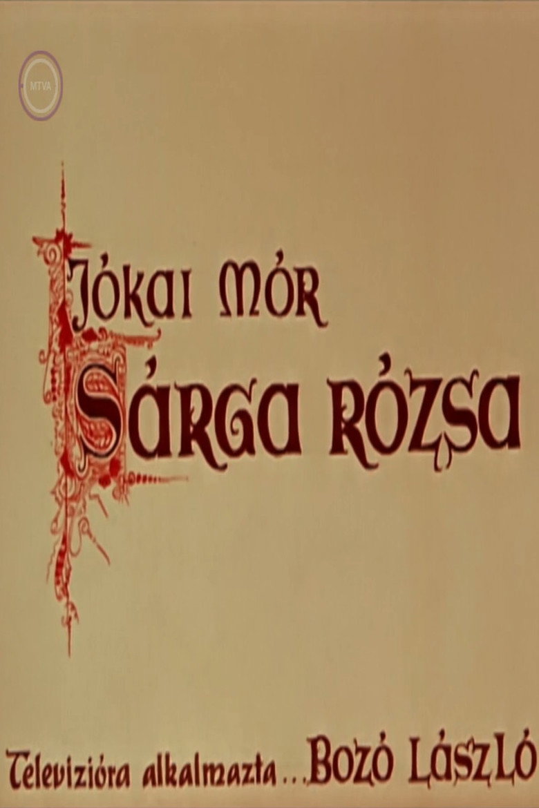 Sárga rózsa poster background