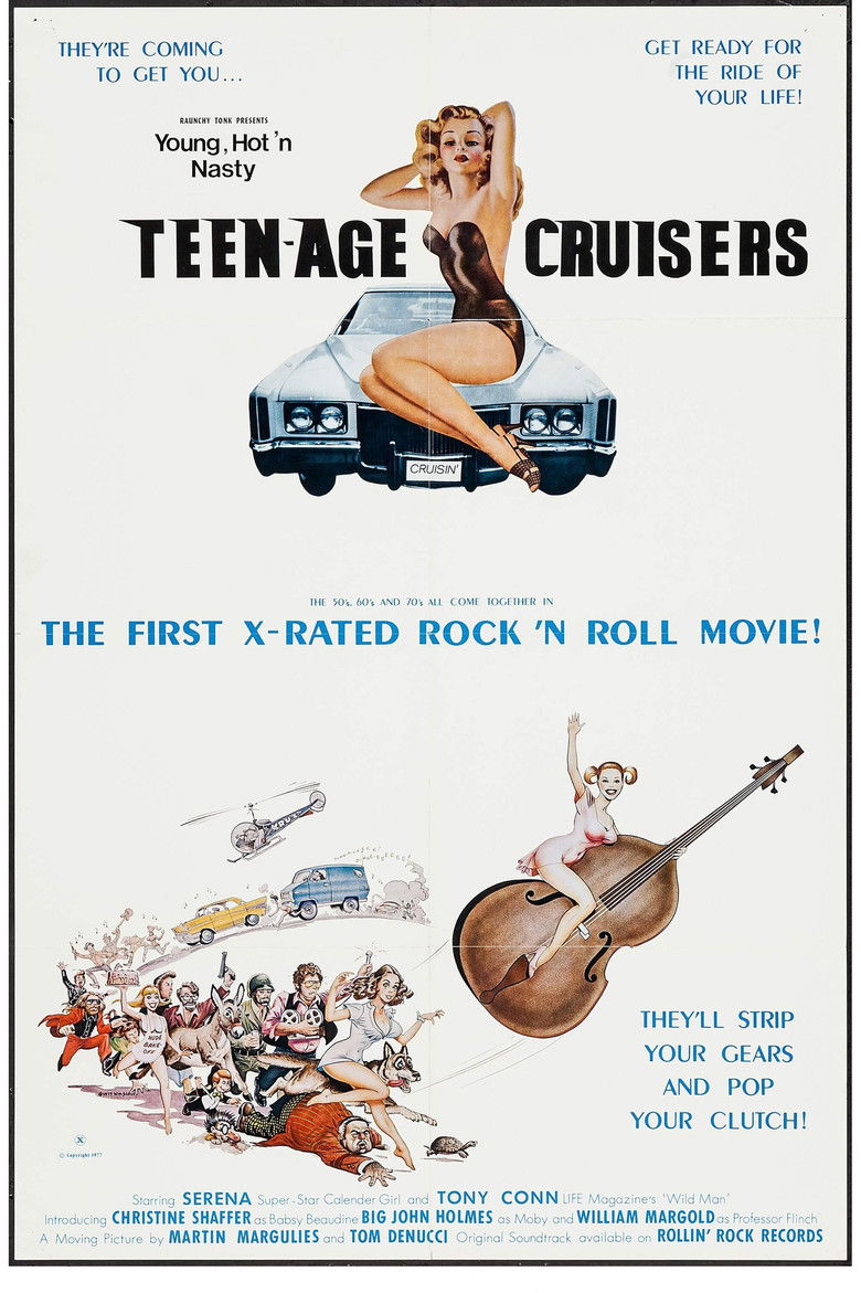 Young, Hot 'n Nasty Teenage Cruisers poster background