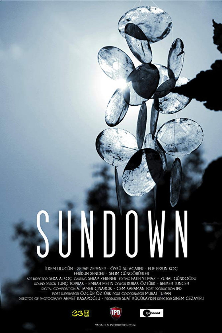 Sundown poster background