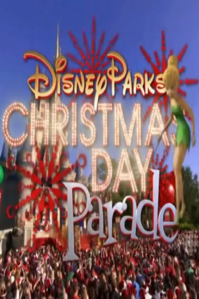 Disney Parks Christmas Day Parade poster background