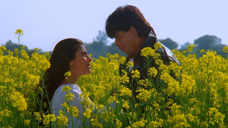 Raj and Simran, captured in a candid, intimate moment