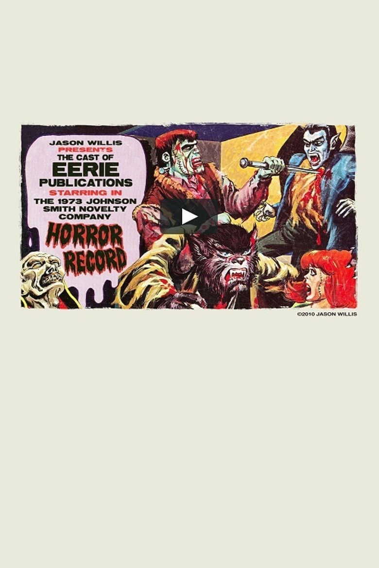 The Cast of Eerie Publications Perform the Johnson-Smith Novelty Company Horror Record poster background