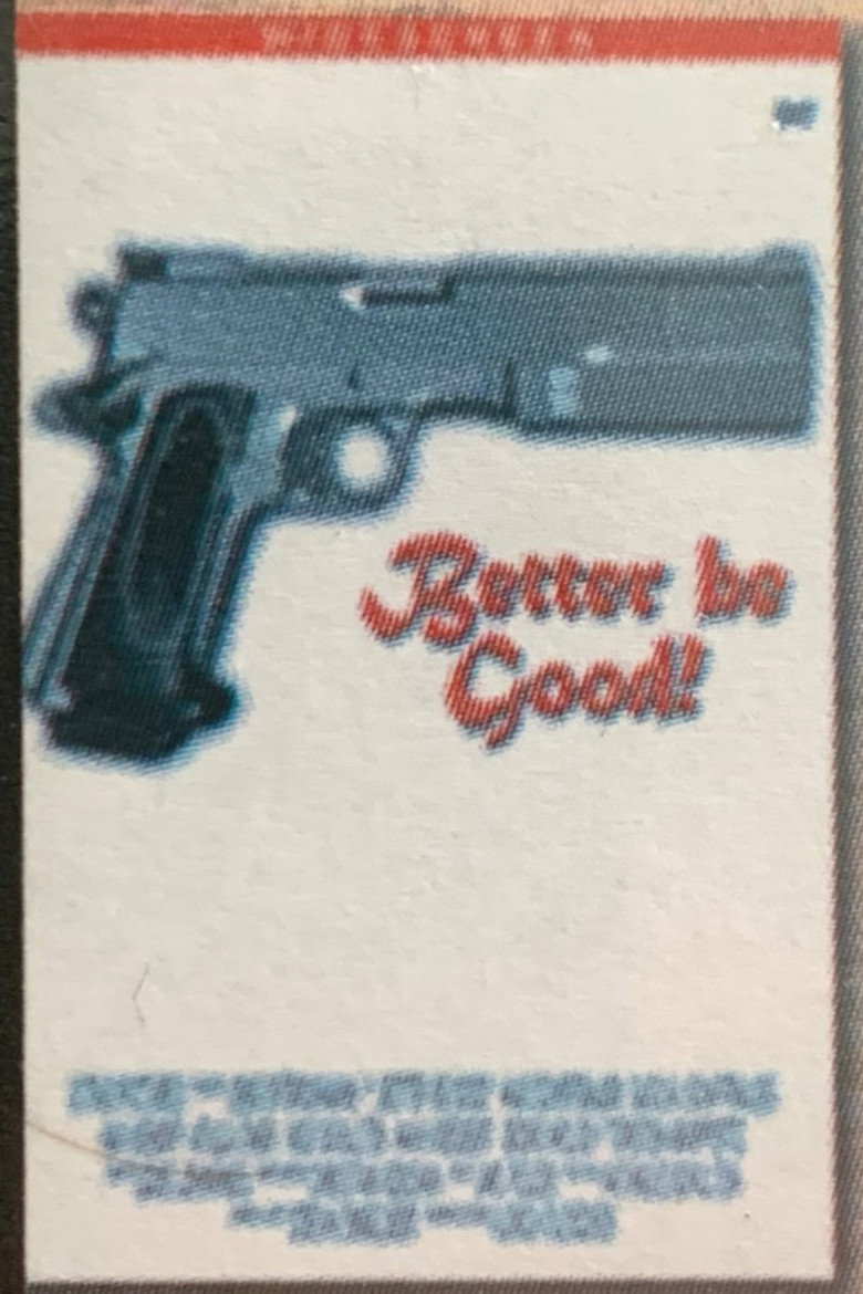 Better Be Good! poster background