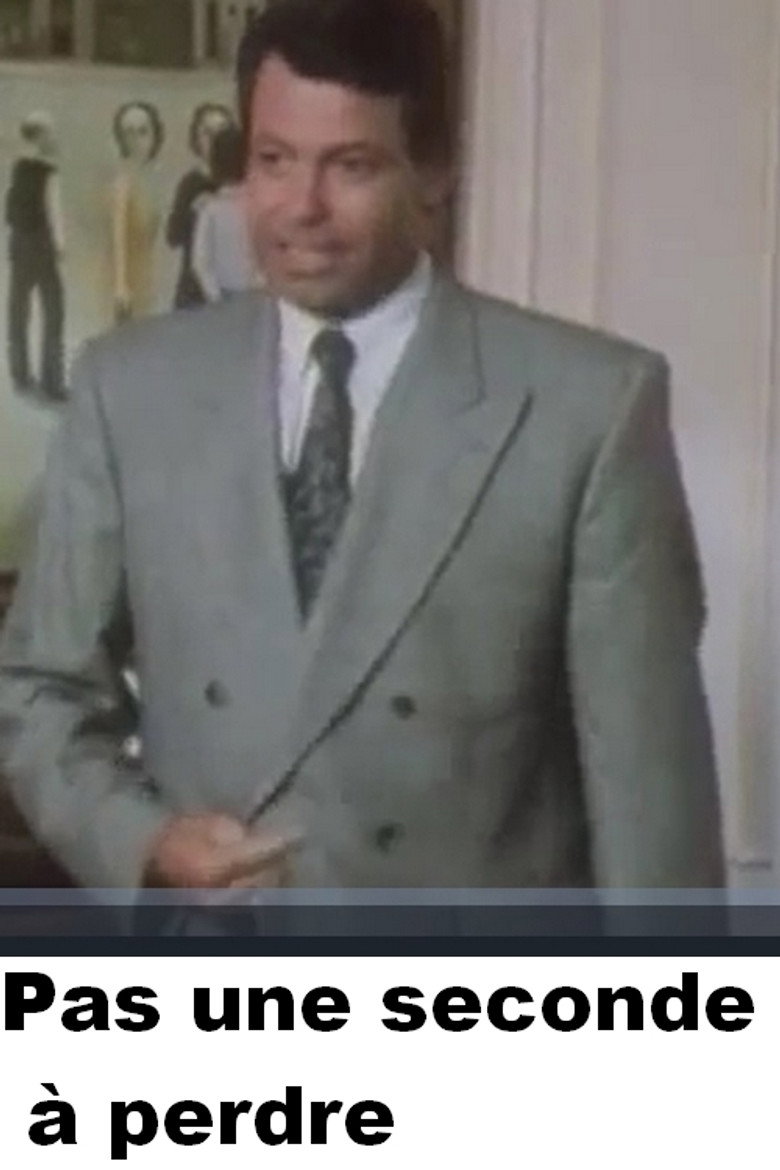Pas une seconde à perdre poster background