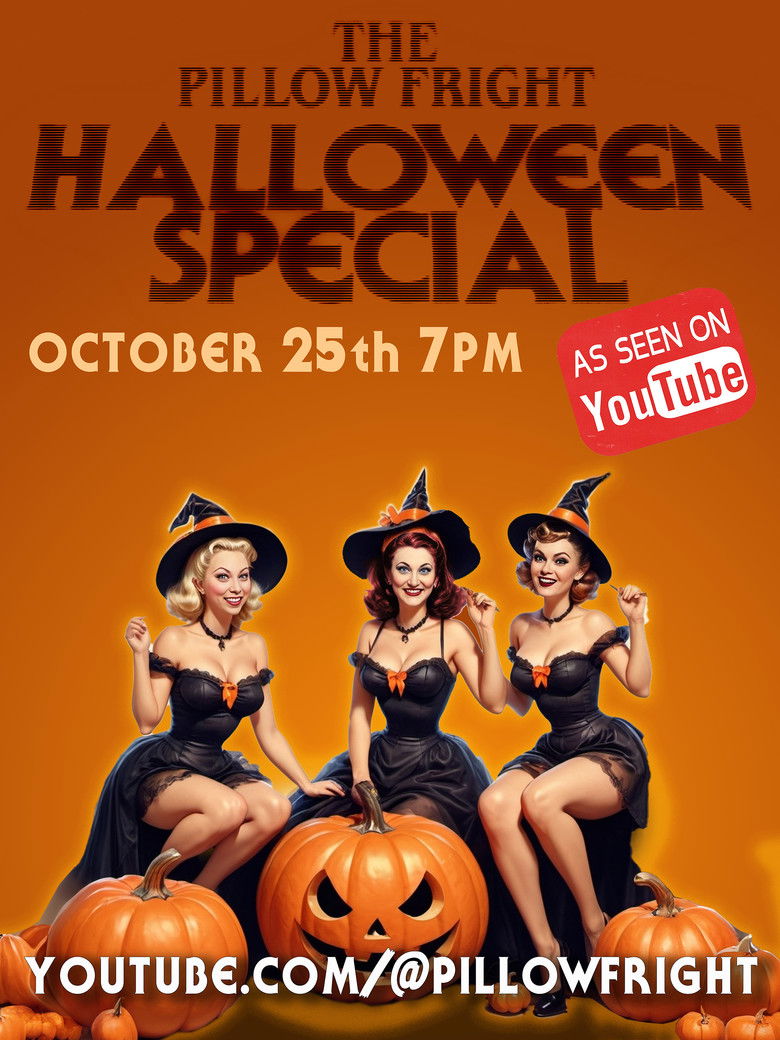 The Pillow Fright Halloween Special poster background