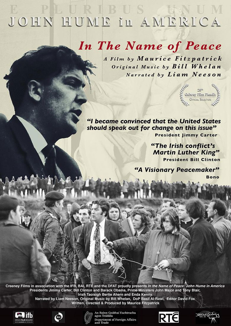 In the Name of Peace: John Hume in America poster background