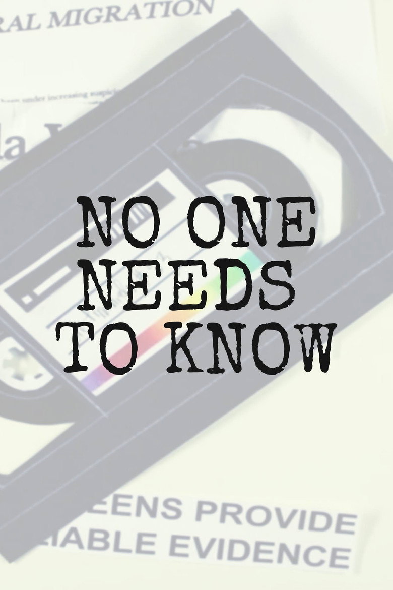 No One Needs to Know poster background