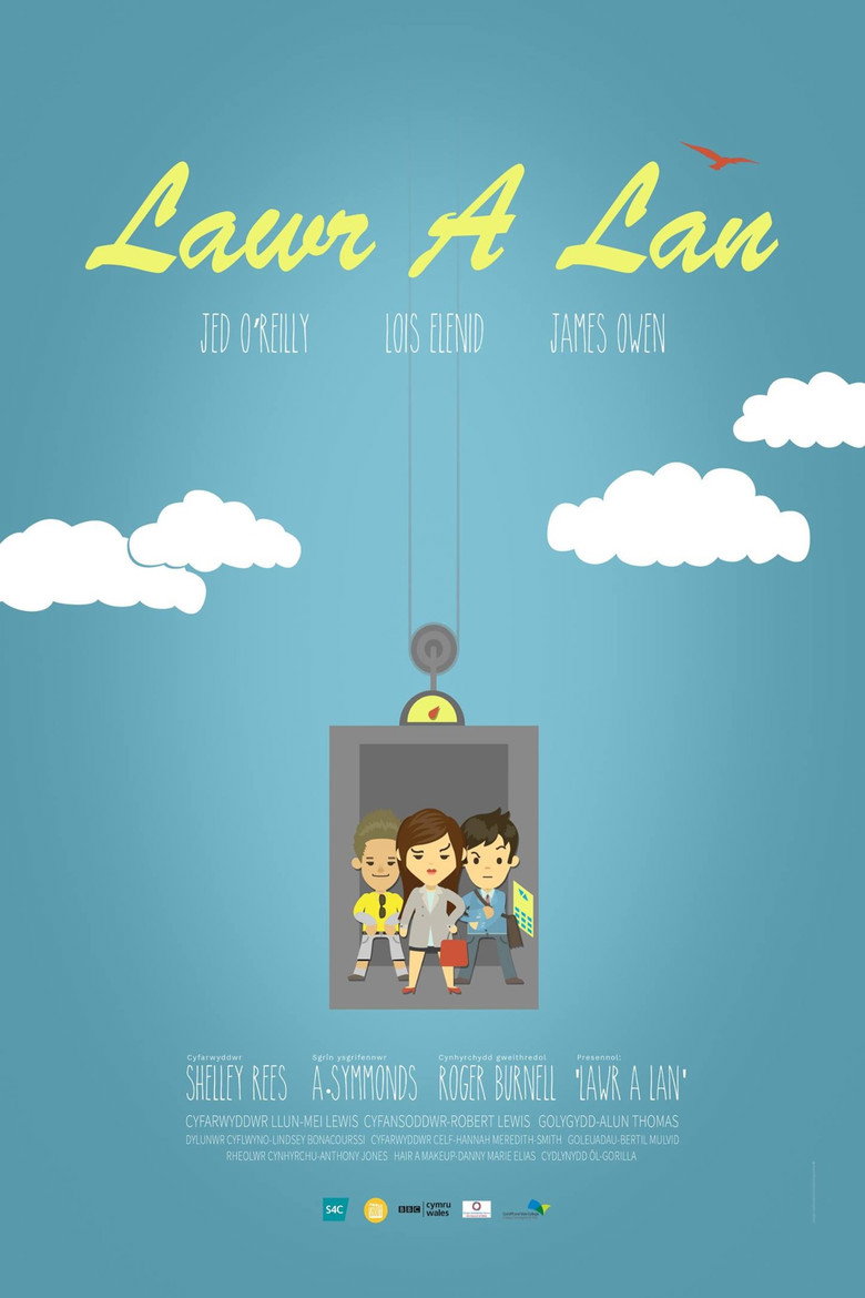 Lawr a Lan poster background