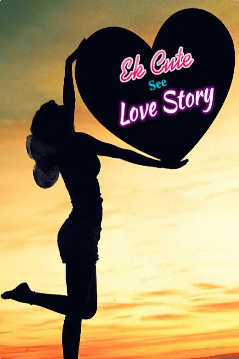 Ek Cute See Love Story poster background