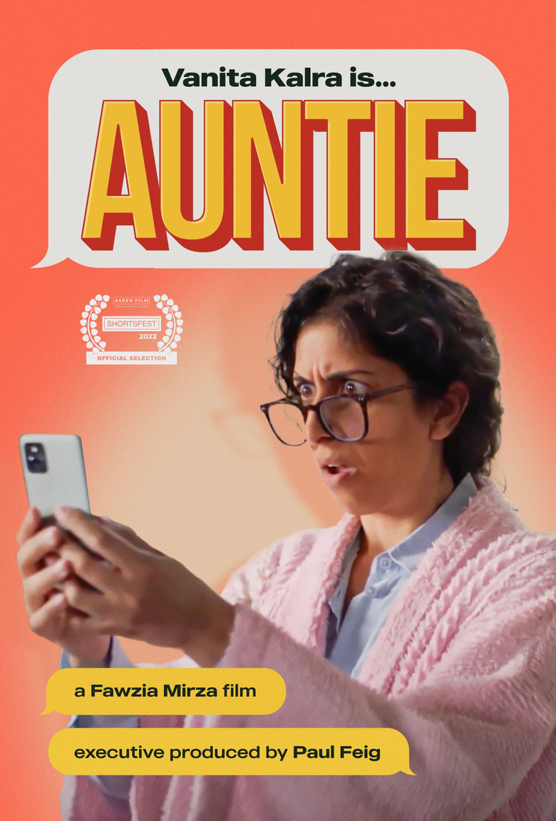 Auntie poster background