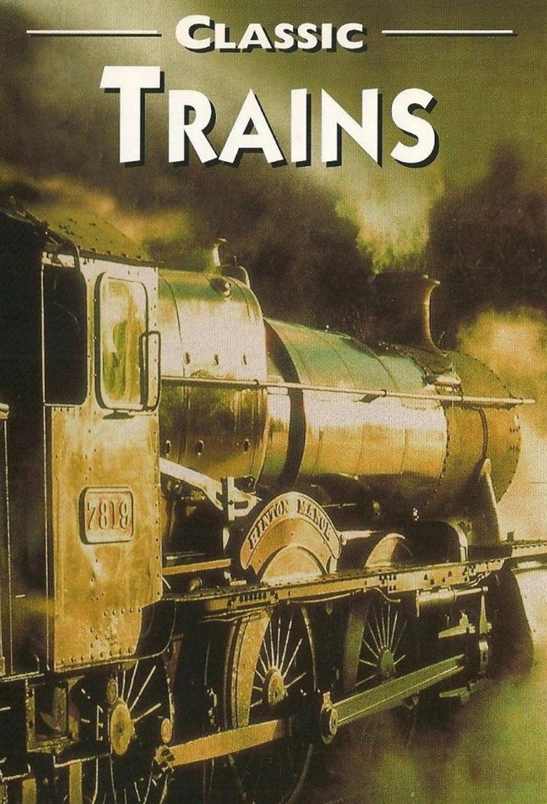 Classic Trains poster background