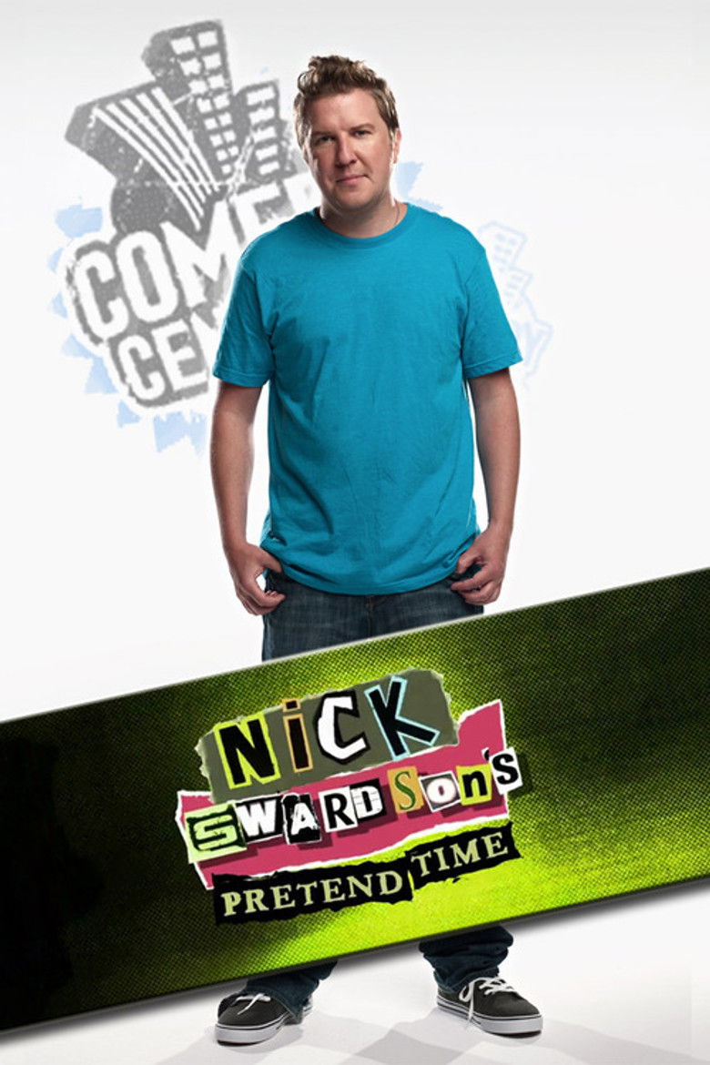 Nick Swardson's Pretend Time poster background