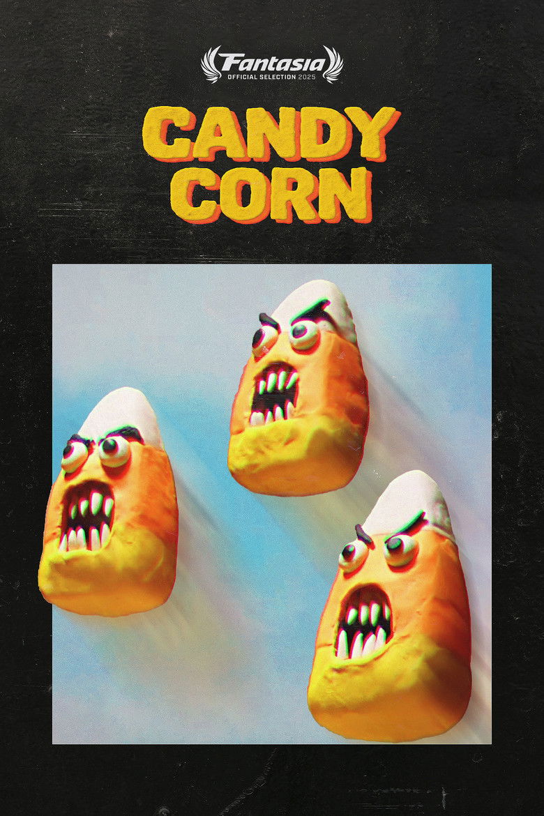 Candy Corn poster background